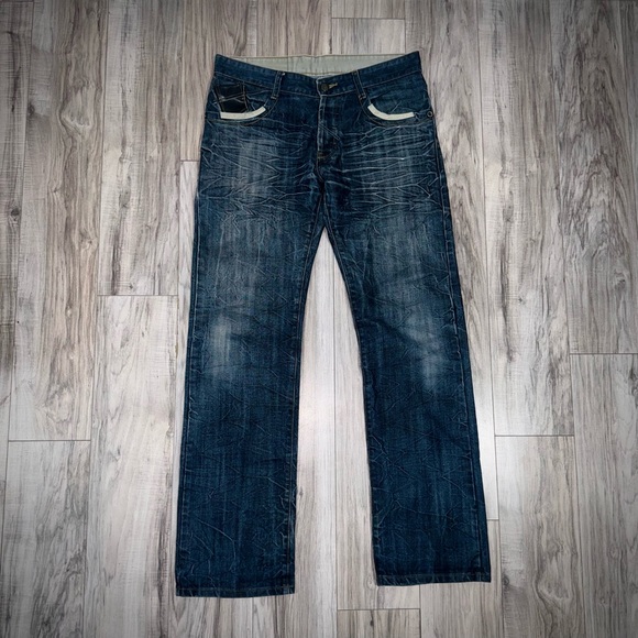 Blue NBG Jeans with Classic Indigo Wash 🐼 - Picture 2 of 14